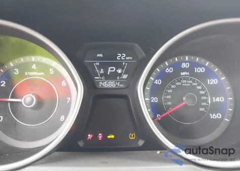 2014 Hyundai Elantra Sport z USA, uszkodzony, nr VIN KMHDH4AH9EU041485